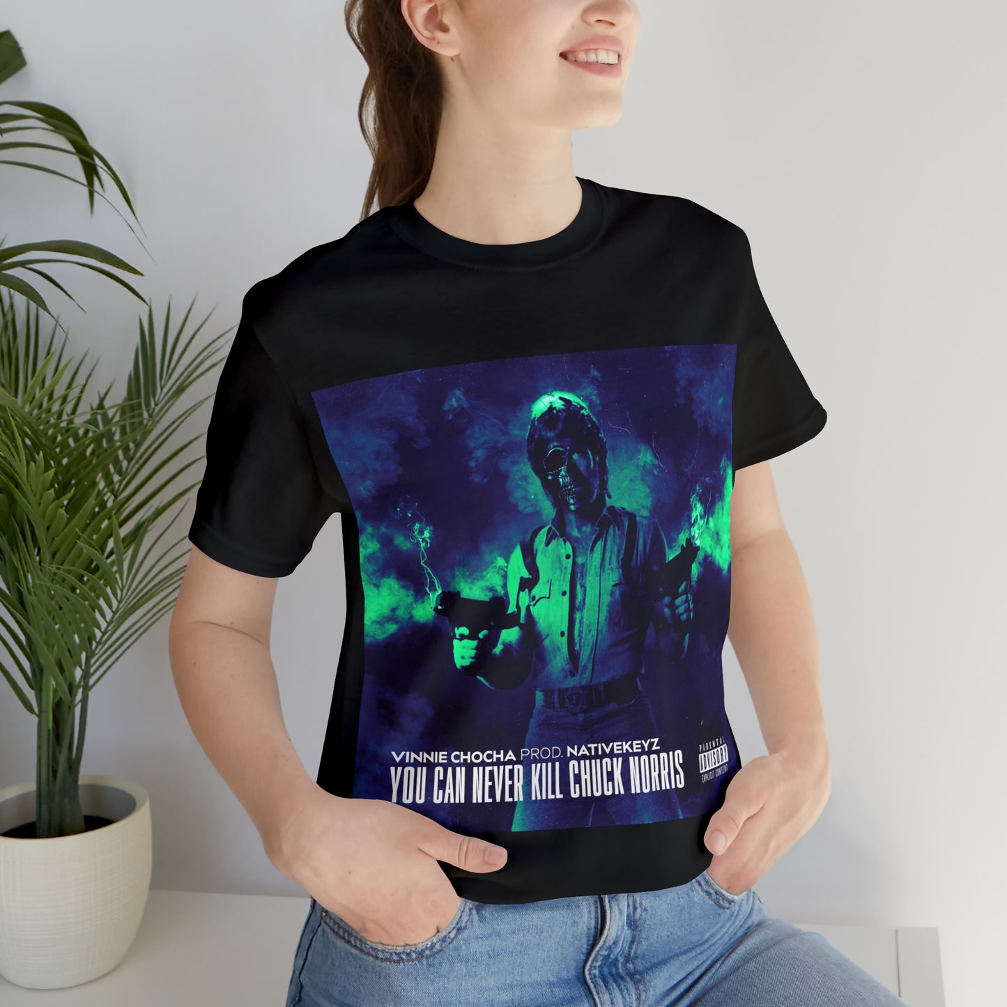 You Can Never Kill Chuck Norris Album T-Shirt