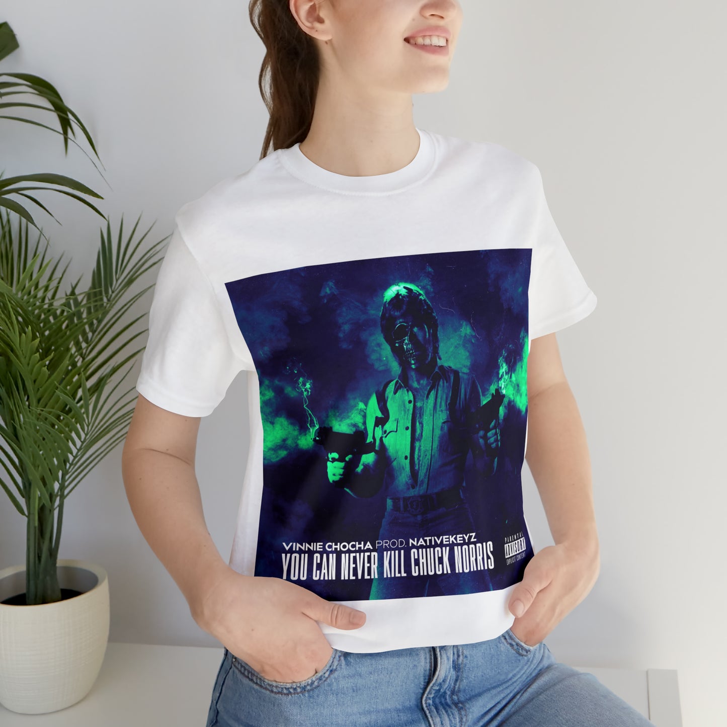 You Can Never Kill Chuck Norris Album T-Shirt