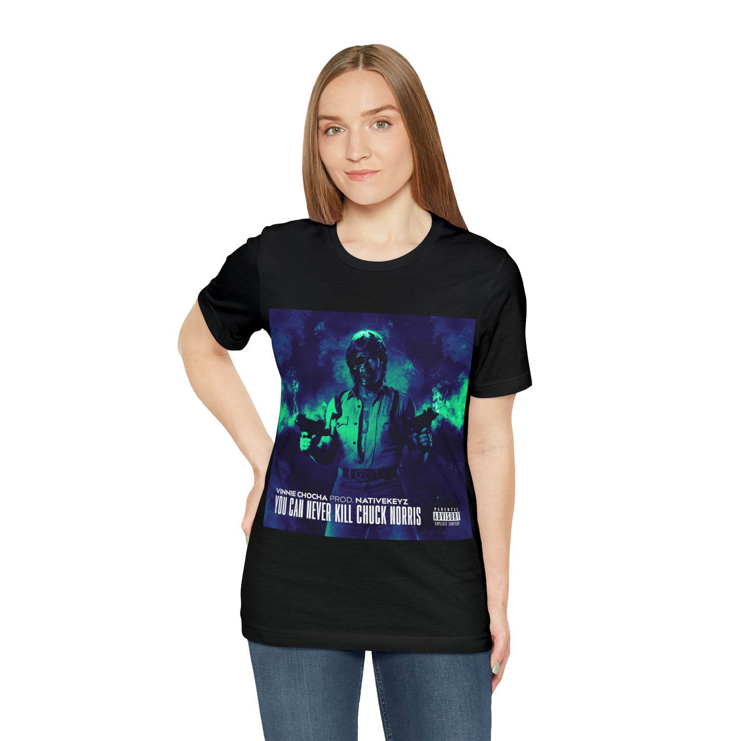 You Can Never Kill Chuck Norris Album T-Shirt