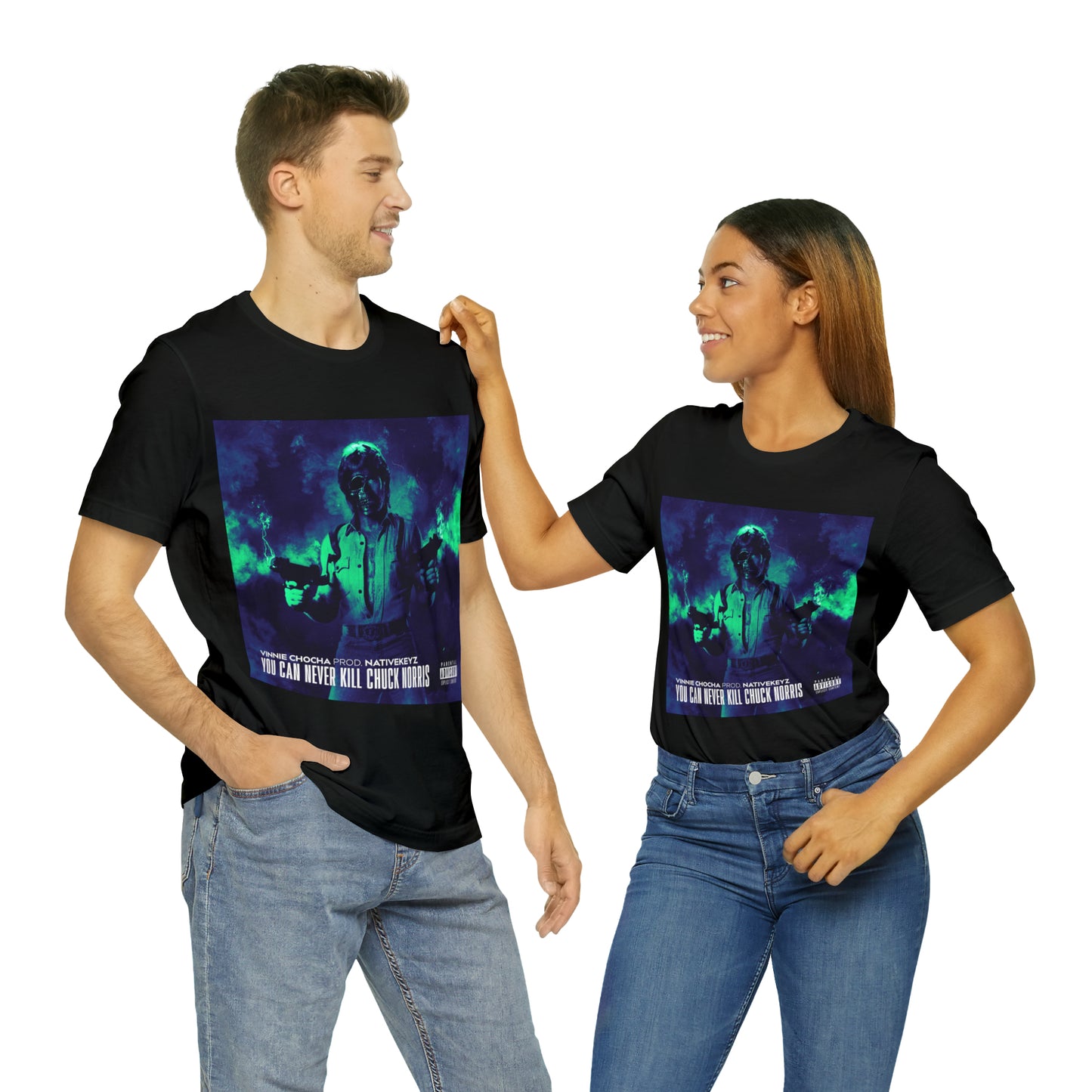 You Can Never Kill Chuck Norris Album T-Shirt