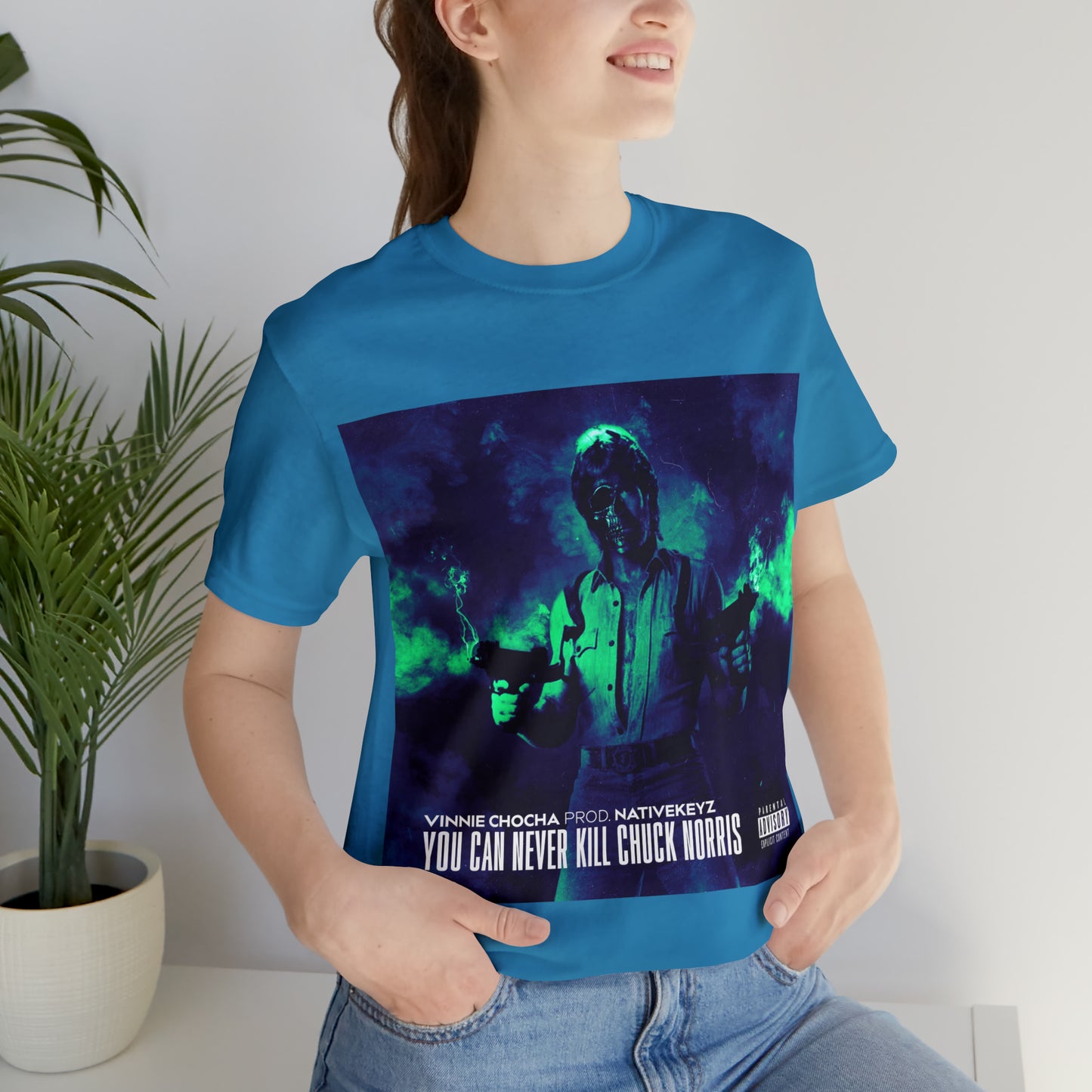 You Can Never Kill Chuck Norris Album T-Shirt